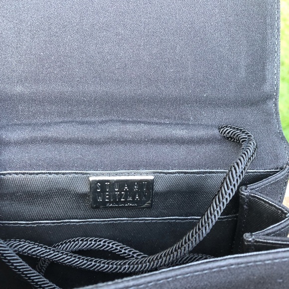 Like New Stuart Weitzman Black Evening Bag - Picture 5 of 5